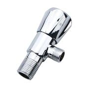 2 uds 1/2'válvula de ángulo grifo macho válvula parada baño válvulas llenado cromadas for inodoro cocina para bafieras y duchas