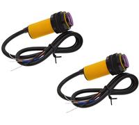 2 uds E18-D80NK interruptor de proximidad con Sensor fotoeléctrico para evitar obstáculos infrarrojos