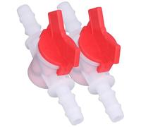 2 Uds Válvula de Control de Flujo para Agua Válvula Reguladora de Caudal Válvula de Parada para Bomba de Agua Válvula de Flujo 10 mm
