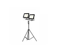 2 Unidades de Proyector LED 50W con Trípode Ajustable, Foco de Obra de 10000LM, Impermeable IP65, Luz de Trabajo para Construcción y Taller, Modelo BHSPRJ-PL2V