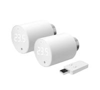 Shelly Cabezal termostático BLU TRV Bluetooth + Gateway BLU Gen3 WiFi Pack de 2
