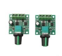 2 unidades para regulador de velocidad del motor PWM CC 1,8 V-12 V 2 A con fusible autorestablecible 0 relación de trabajo para regulador de intensidad LED de bajo voltaje y motores pequeños en