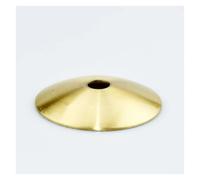 2 unids/lote 40~180mm Base de lámpara bandeja de pantalla tapa de Metal cubierta de arco tapa de latón de cobre puro platillo volador accesorios de iluminación (Body Color : 70mm)