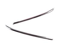 2 Unids/Set De Tira Cubierta Embellecedora Parrilla Delantera Cromada para Chevrolet para Equinox 2018 2019 2020