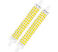 2 x Bombilla LED R7s lineal, sustituye la lámpara halógena J118 360 grados, sin parpadeo, perfecta para dormitorio, baño, etc - Extrastar