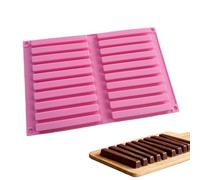 20-Cavity - Moldes de silicona reutilizables, diseño de chocolate | Candy Making Moulds for Bakers Parents Hobbyists Beginners Apartment School Party Professionals Home Kitchen