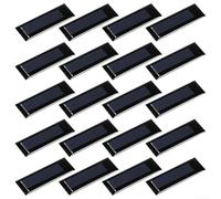20 celdas de panel solar de 0,5 V 160 mA para mini chip fotovoltaico para bombas de jardín de 53 x 18 mm