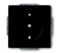 20 EUC-885-500 Mecanismo base SCHUKO® negro mate - 4011395173510