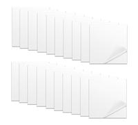 20 Kit de Reparación de Parches Inflables de TPU Transparentes - Herramienta de Reparación de Parches Autoadhesivos, Águatight, Ultra Flexible, para Piscinas, Colchones Inflables