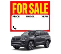 20-Pack "For Sale" Signs for Cars & Trucks: Ultra High-Visibility Red & Yellow 11x8.5 Inch Auto Window Posters Book: Stop-Traffic Vehicle Buyer Magnet Pack with Price, Model, Year & Phone Fields | Ideal for Private Sellers, Car Flippers & Auto Lots
