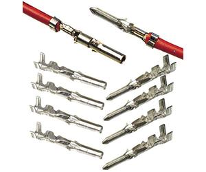 (20 par) Molex 18 - 24 AWG calibre pines 0.062 "macho y hembra pines conector, CRIMP estilo Pin, 1561- (P901) L