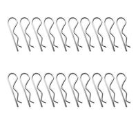 20 pcs durable metal pins with plastic box for lawn mower trailer