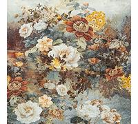 20 pequeñas servilletas de cóctel con flores como Gem?lde, vintage, otoño, decoración de mesa, decoupage, técnica de servilletas, 25 x 25 cm