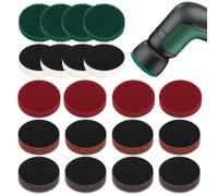 20 Piezas Cepillo de Limpieza,Accesorios para Cepillo Universal Bosch,5 Colores de Almohadillas Esponja,Eliminación de Suciedad Eficiente,para Casa,Cocina y Limpieza del Baño