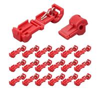 20 Piezas Conector de Alambre para Robot Cortacésped, Conectores de Terminal, Clip para Cable, Conector de Derivación en T - Compatible con cortacéspedes robot Gardena