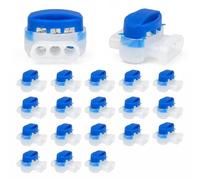 20 Piezas Conector de Cables Impermeable con Gel para Robot Cortacésped, Conectores Cable Impermeables para Cable Delimitador Robot Cortacesped, Accesorios Robot Compatible Gardena Husqvarna