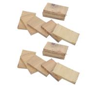 20 Piezas Cuña de Mango de Martillo de Madera Dura Triangular | Ajuste y Recorte Personalizado, Mantenimiento Rápido, Taller de Carpintería y Rehaft DIY