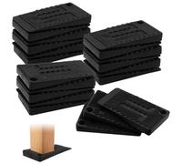 20 Piezas Cuñas para Nivelar Patas de Muebles, 50 * 30 * 6mm Cuñas Antideslizantes, Almohadillas de Nivelación de Muebles