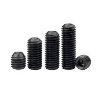 20 Piezas M1.6 M2.5 M3 Grado 12,9 Aleación De Acero Sin Cabeza Tornillo Hueco Hexagonal Longitud 2-16mm(10mm,M3(20PCS))