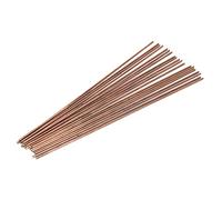 20 Piezas Varilla de Soldadura Cobre 250mm x 2.5mm Fosforoso Redonda Consumibles de Soldadura para Soldar Tubos de Cobre de Aires Acondicionados Refrigeradores