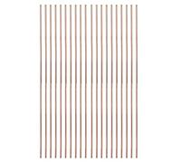 20 Piezas Varillas de Soldadura de Cobre Fósforo, Soldadoras de Varilla de Soldadura de Cobre Fósforo Redondas de 2,5 Mm de Diámetro para Aire Acondicionado y Refrigeradores