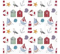 20 servilletas de papel Ambiente - Artículos náuticos - Decoración de mesa con motivo también para fiestas o decoupage 33 x 33 cm