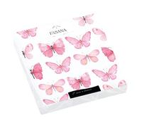 20 servilletas pequeñas mariposas, color rosa, decoración de mesa, decoupage, técnica de servilletas, 33 x 33 cm