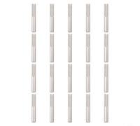 20 terminales invisibles de acero inoxidable para barandilla de cable de 1/8 pulgadas, anclaje de codo oculto para escalera de cubierta interior y exterior
