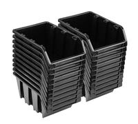 20 uds caja de almacenamiento visible caja de clasificación caja de almacenam...