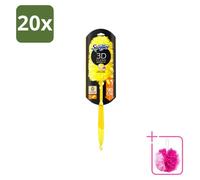 20 unidades de plumero telescópico Swiffer Duster XXL con mango de 90 cm y 1 paño atrapadoras, pack económico