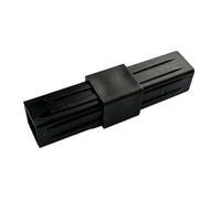 20 x 20 mm tubo cuadrado conector adaptador fijo, 20 x 20 A | Montaje de tubo en ángulo de aleación de aluminio para marco de muebles y soporte estructural Durable fácil de