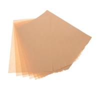 200 Piezas Papel de Horno Antigrasa Desechable Marrón | Absorción de Aceite, Uso Versátil, para Envolver Pizza Rolls y Asar Parrilla
