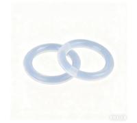 200 Uds juntas tóricas de silicona diámetro exterior 11mm diámetro interior 9mm espesor 1mm junta de sellado redonda blanca 11x9x1mm(10x8x1mm)