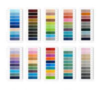 2000 piezas multicolor Post It marca página, 18 estilos de lenguas adhesivas transparentes, anotación libro de PET reutilizable para lectura y organización de documentos profesionales