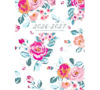 2026-2027 Weekly and Monthly Academic Planner: From July 2026 to June 2927 - Retro Floral Design
