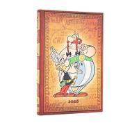 Paperblanks Agenda Asterix & Obelix Mini Verso 2026 12 meses Tapa dura flexible Cierre elástico