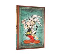 2026 Asterix the Gaul (The Adventures of Asterix) Midi 12-month Vertical Hardcover Flexi Dayplanner 2026 (Elastic Band Closure)