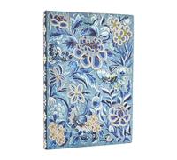 2026 Blue Willow (Celebrate Hanfu) Midi 12-month Horizontal Softcover Flexi Dayplanner 2026 (Elastic Band Closure)