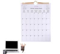 2026 Calendario Pared Anual Decoración Estética Familiar para el Hogar, de