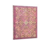 2026 Wildflower Song Ultra 12-month Horizontal Hardcover Flexi Dayplanner 2026 (Elastic Band Closure)