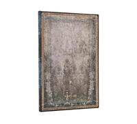 Paperblanks Agenda vertical 18 meses Dove Grey Maxi Tapa dura flexi Cierre elástico