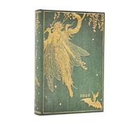 2026 Olive Fairy (Lang's Fairy Books) Mini 12-month Day-at-a-Time Hardcover Flexi Dayplanner 2026 (Elastic Band Closure)