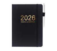 2026 Planner A5 Academic Notebook - Portable Daily Calendar Book Jig