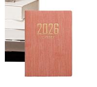2026 Pocket Planner For Purse - A7 Time Management Diary, 365 Days English Version Daily Planner | For Work School College Workplace Family Student Adult Women Men Teacher Schedule Goal Budget