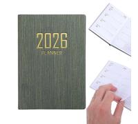 2026 Pocket Planner For Purse - A7 Time Management Diary, 365 Days English Version Daily Planner | For Work School College Workplace Family Student Adult Women Men Teacher Schedule Goal Budget