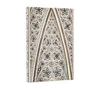 2026 Vault of the Milan Cathedral (Duomo di Milano) Mini 12-month Horizontal Hardcover Flexi Dayplanner 2026 (Wrap Closure)
