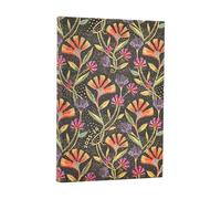 Paperblanks Agenda Mini 2026 Wild Flowers (Playful Creations) 18 meses Tapa flexi Cierre elástico