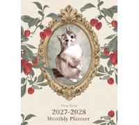 2027-2028 Monthly Planner: Two Year Schedule for Organizing Your Schedule, Goals, and Habits
