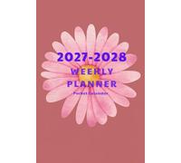 2027-2028 Weekly Planner: 104-Week Portable Agenda January 2027 Through December 2028, at a Glance Layout with Monthly Goals, Notes Pages and US Holidays | Pocket Size