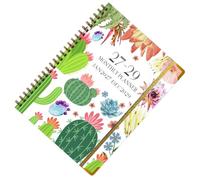 2027-2029 Agenda Planner | Spiral Binding 3-Year Tracking Journal